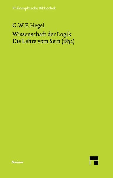 Produktbild: Wissenschaft der Logik. Erster Teil