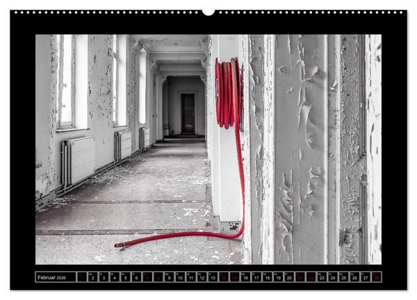 Produktbild: Lost Places - Farbenspiele (hochwertiger Premium Wandkalender 2026 DIN A2 quer), Kunstdruck in Hochglanz