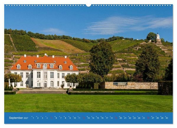 Produktbild: Sachsens Schl&ouml;sser und Burgen (hochwertiger Premium Wandkalender 2027 DIN A2 quer), Kunstdruck in Hochglanz