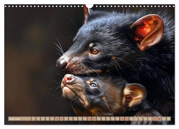 Produktbild: Tierkinder des S&uuml;dens (Wandkalender 2026 DIN A3 quer), CALVENDO Monatskalender