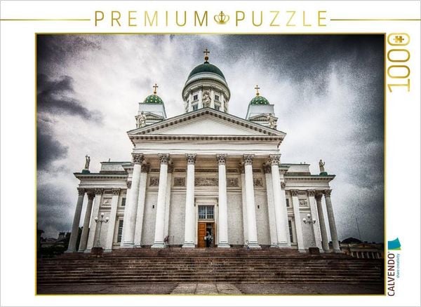 Produktbild: CALVENDO Puzzle Dom von Helsinki | 1000 Teile Lege-Gr&ouml;&szlig;e 64x48cm Foto-Puzzle f&uuml;r gl&uuml;ckliche Stunden