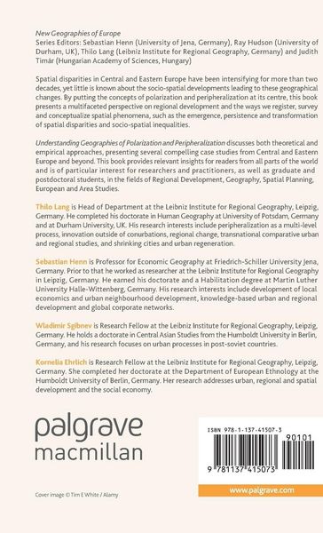 Produktbild: Understanding Geographies of Polarization and Peripheralization