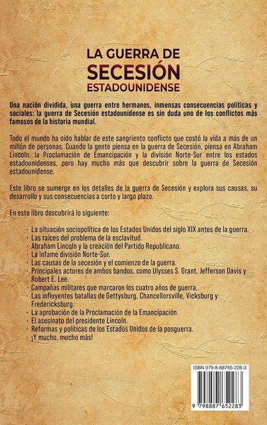 Produktbild: La guerra de Secesi&oacute;n estadounidense