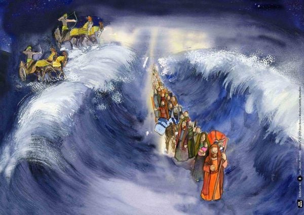 Produktbild: Mose, Prophet Gottes. Kamishibai Bildkartenset