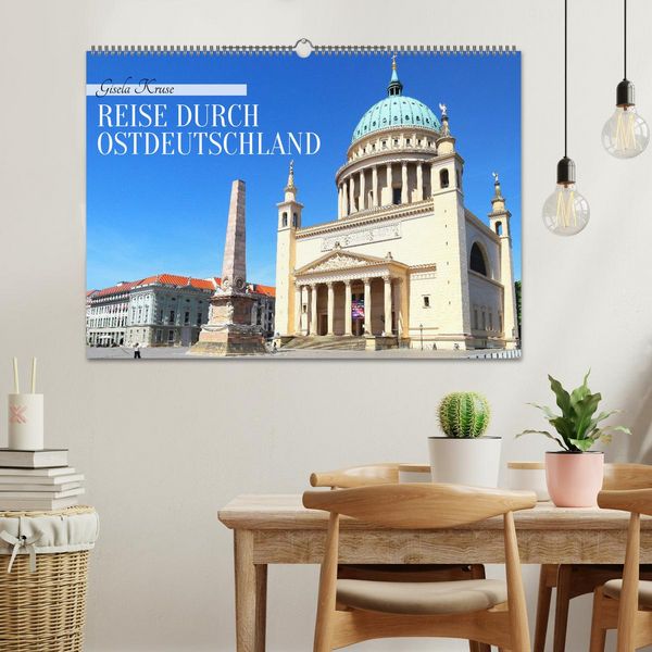Produktbild: Reise durch Ostdeutschland (Wandkalender 2026 DIN A2 quer), CALVENDO Monatskalender