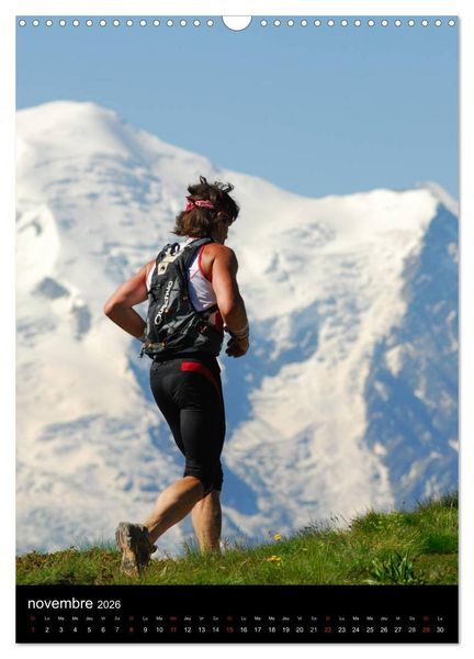 Produktbild: Trail Running Passion et &eacute;motion (Calendrier mural 2026 DIN A3 horizontal), CALVENDO calendrier mensuel