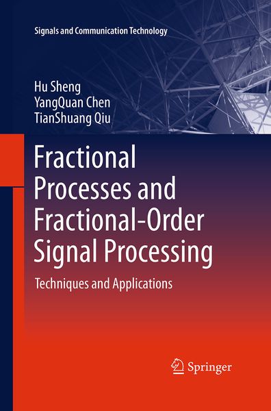 Produktbild: Fractional Processes and Fractional-Order Signal Processing