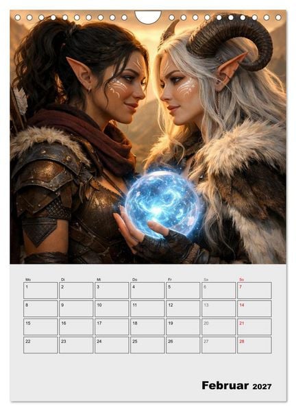 Produktbild: Mythische Gef&auml;hrten (Wandkalender 2027 DIN A4 hoch), CALVENDO Monatskalender
