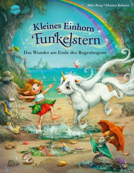Produktbild: Kleines Einhorn Funkelstern (4). Das Wunder am Ende des Regenbogens