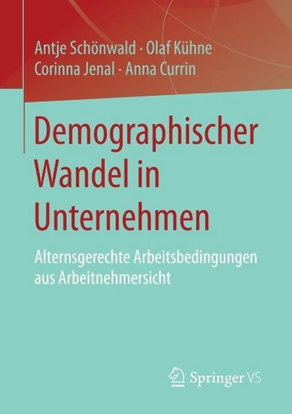 Produktbild: Demographischer Wandel in Unternehmen