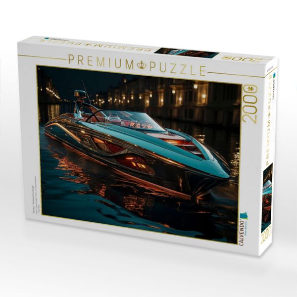 Produktbild: CALVENDO Puzzle Yachten - Fantastisches Design | 2000 Teile Lege-Gr&ouml;&szlig;e 90x67cm Foto-Puzzle f&uuml;r gl&uuml;ckliche Stunden