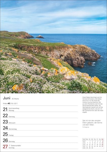 Produktbild: Wunder der Natur Wochenplaner 2027 - 53 faszinierende Fotografien