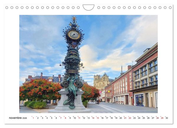 Produktbild: Amiens - Capitale de la Somme (Calendrier mural 2026 DIN A4 vertical), CALVENDO calendrier mensuel