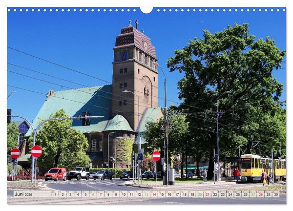 Produktbild: Stettin - Bedeutende Hafenstadt in Polen (Wandkalender 2026 DIN A3 quer), CALVENDO Monatskalender