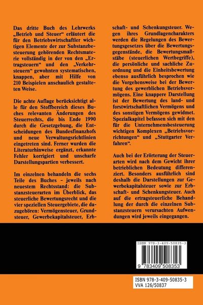 Produktbild: Die Substanzsteuern