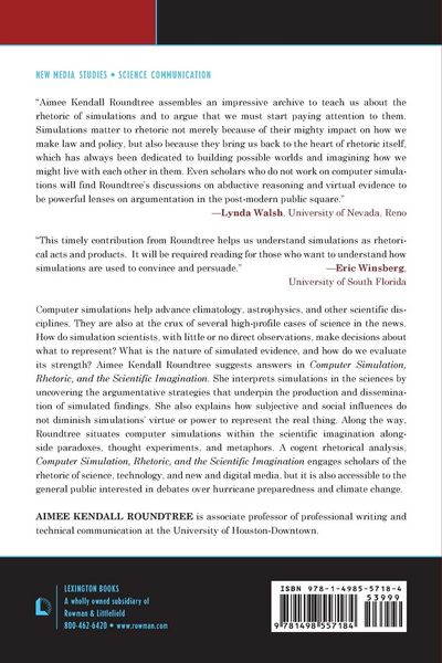 Produktbild: Computer Simulation, Rhetoric, and the Scientific Imagination