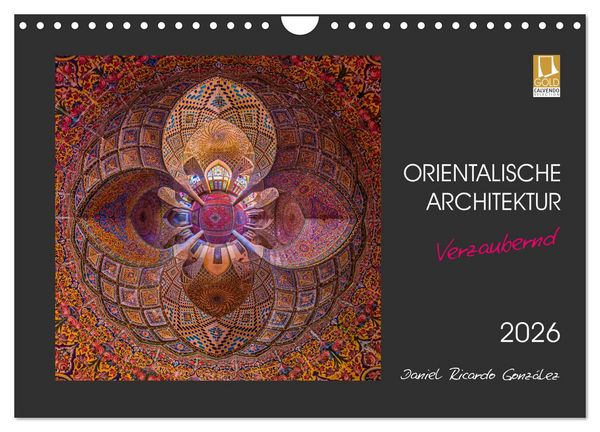 Produktbild: Orientalische Architektur - Verzaubernd (Wandkalender 2026 DIN A4 quer), CALVENDO Monatskalender