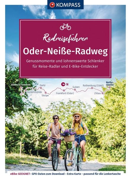 Produktbild: KOMPASS Radreisef&uuml;hrer Oder-Nei&szlig;e Radweg