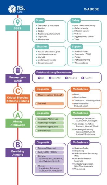Produktbild: MEDI-LEARN Card: C-ABCDE