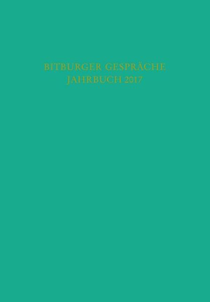 Produktbild: Bitburger Gespr&auml;che Jahrbuch 2017