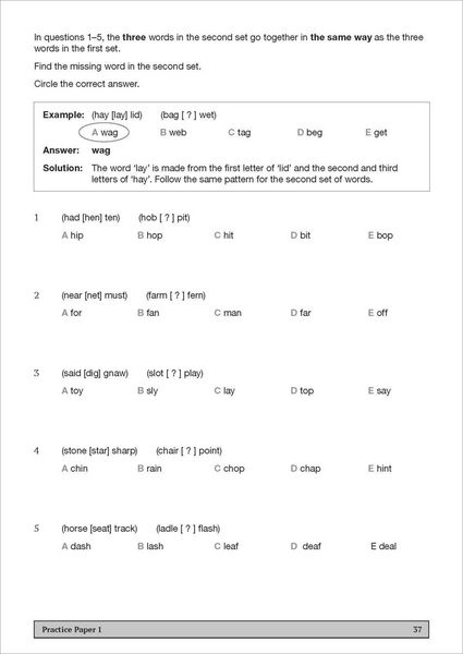 Produktbild: 11+ Verbal Reasoning Practice and Test for the GL Assessment Ages 09-10