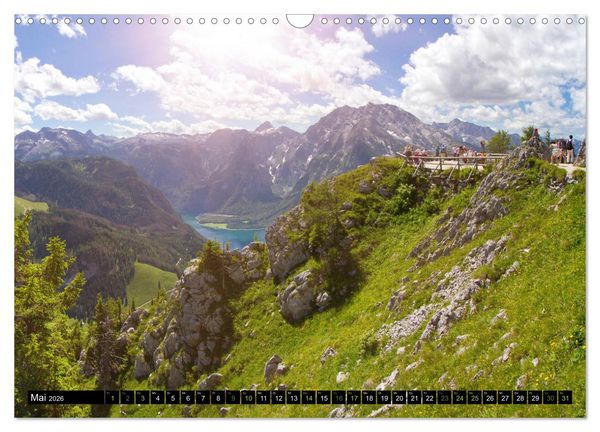Produktbild: St. Bartholom&auml; und der K&ouml;nigssee (Wandkalender 2026 DIN A3 quer), CALVENDO Monatskalender