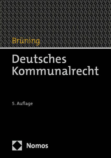 Produktbild: Deutsches Kommunalrecht