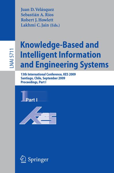 Produktbild: Knowledge-Based and Intelligent Information and Engineering Systems