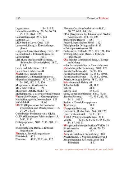 Produktbild: Abc und andere Irrt&uuml;mer &uuml;ber Orthographie, Rechtschreiben, LRS/Legasthenie