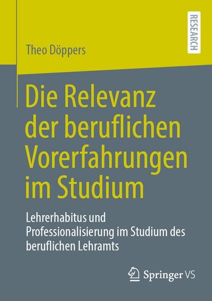 Produktbild: Die Relevanz der beruflichen Vorerfahrungen im Studium