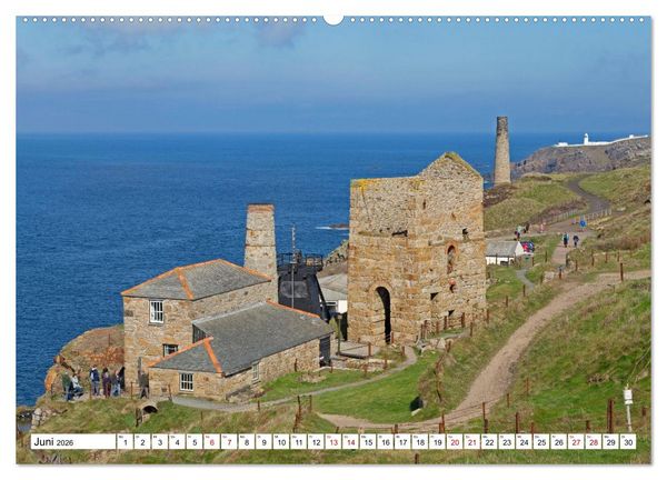Produktbild: Faszinierende Ansichten von Cornwall (Wandkalender 2026 DIN A2 quer), CALVENDO Monatskalender