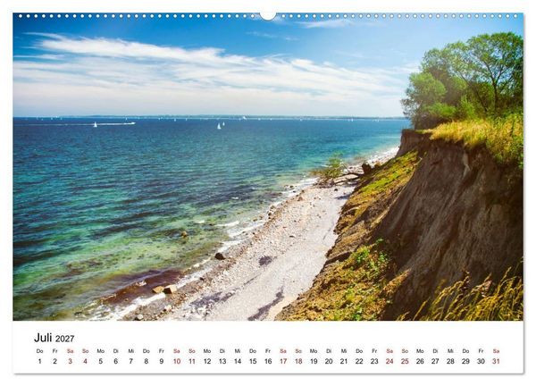 Produktbild: Schleswig-Holstein in 365 Farben (Wandkalender 2027 DIN A2 quer), CALVENDO Monatskalender