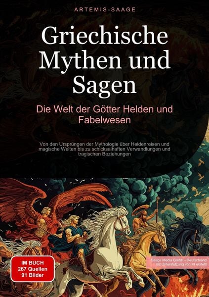 Produktbild: Griechische Mythen und Sagen: Die Welt der G&ouml;tter, Helden und Fabelwesen