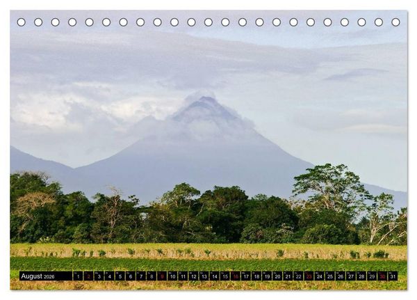Produktbild: Costa Rica - Pure Lebensfreude (Tischkalender 2026 DIN A5 quer), CALVENDO Monatskalender