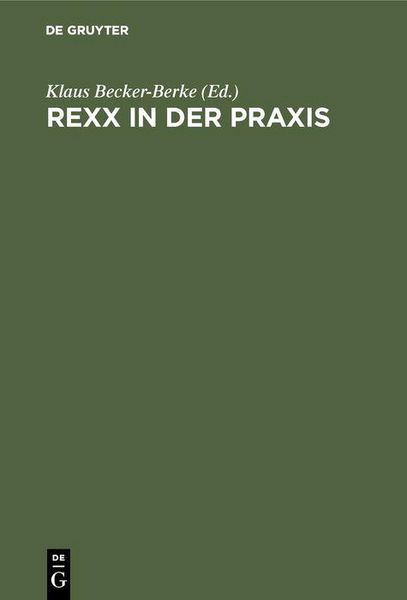 Produktbild: REXX in der Praxis