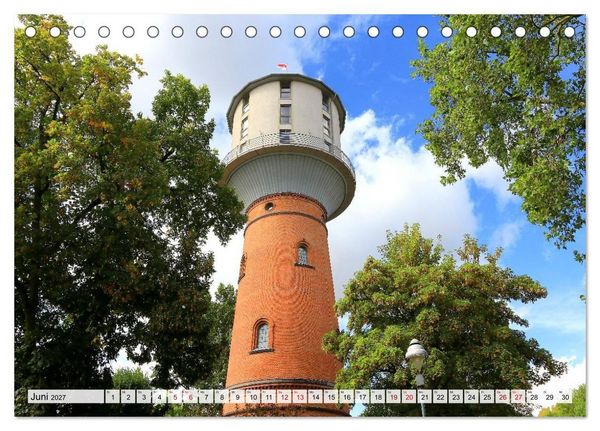 Produktbild: Nauen - Sehenswerte Stadt in Brandenburg (Tischkalender 2027 DIN A5 quer), CALVENDO Monatskalender