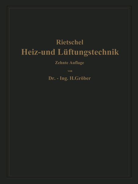 Produktbild: H. Rietschels Leitfaden der Heiz- und L&uuml;ftungstechnik