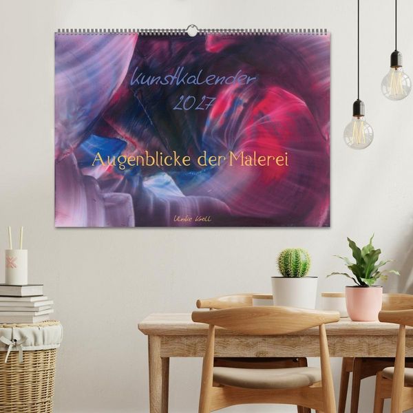 Produktbild: Kunstkalender 2027 - Augenblicke der Malerei (Wandkalender 2027 DIN A2 quer), CALVENDO Monatskalender