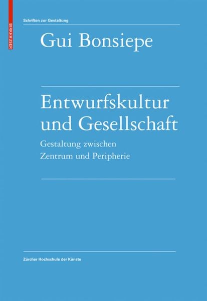 Produktbild: Entwurfskultur und Gesellschaft