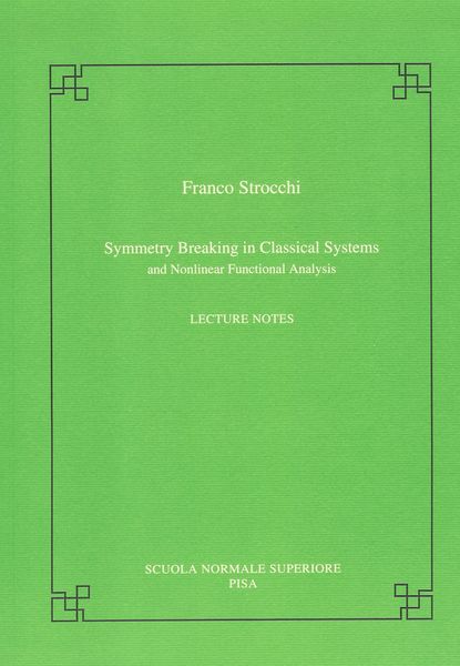 Produktbild: Symmetry breaking in classical systems