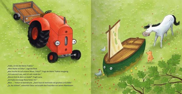 Produktbild: Der kleine Traktor und Oskar