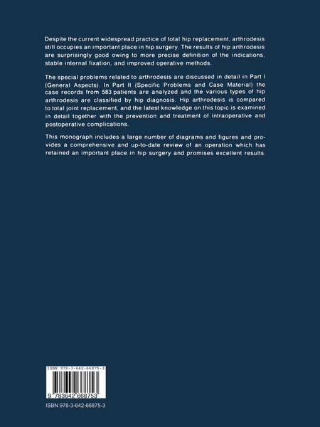 Produktbild: Hip Arthrodesis and Associated Problems