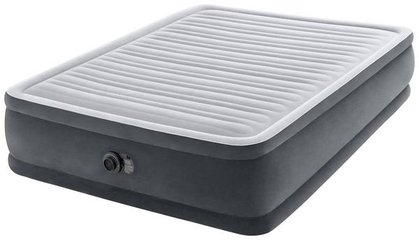 Produktbild: Intex 64414ND QUEEN COMFORT-PLUSH AIRBED Luftbett (L x B x H) 203 x 152 x 46cm Grau