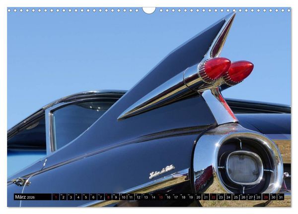 Produktbild: The art of mobility - american cars from the 50s & 60s (Part 2) (Wandkalender 2026 DIN A3 quer), CALVENDO Monatskalender