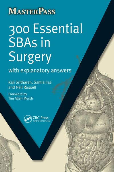 Produktbild: 300 Essential SBAs in Surgery