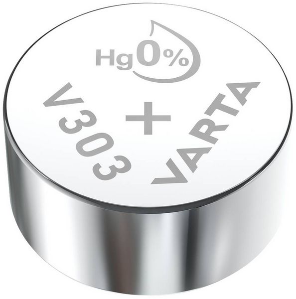 Produktbild: Varta Knopfzelle 303 1.55 V 1 St. 160 mAh Silberoxid SILVER Coin V303/SR44 NaBli 1