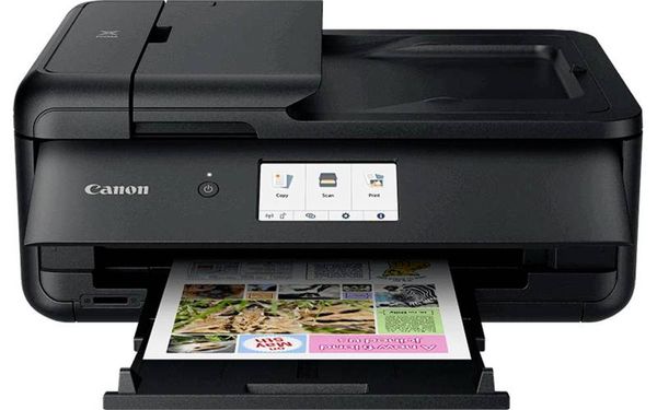 Produktbild: Canon PIXMA TS9550a Multifunktionsdrucker Tintenstrahl Farbe A3 Drucker, Scanner, Kopierer Duplex, LAN, USB, WLAN