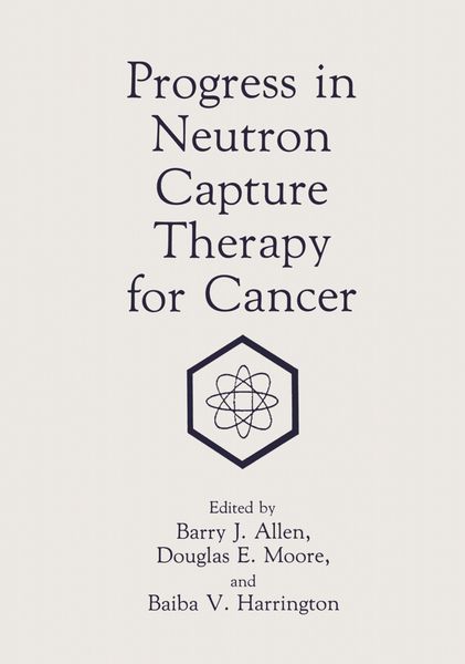 Produktbild: Progress in Neutron Capture Therapy for Cancer