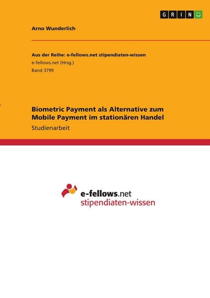 Produktbild: Biometric Payment als Alternative zum Mobile Payment im station&auml;ren Handel