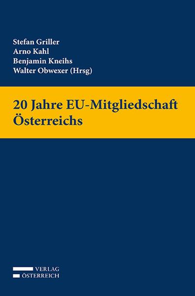 Produktbild: 20 Jahre EU-Mitgliedschaft &Ouml;sterreichs